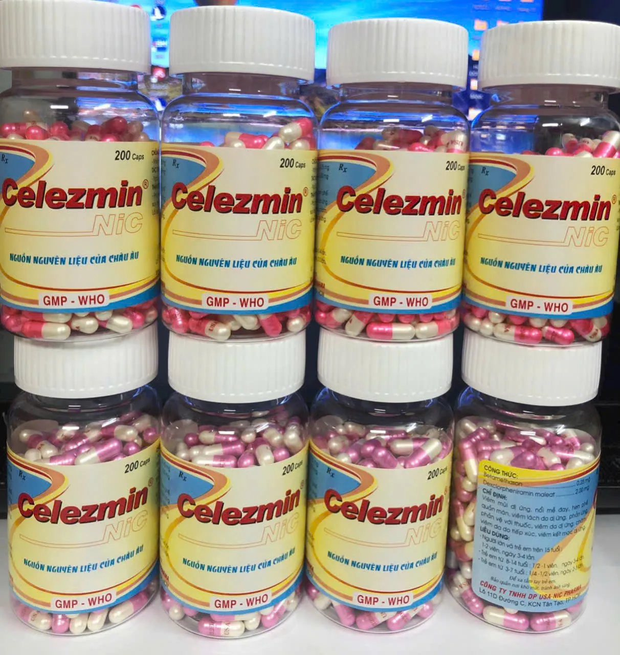 Celezmin-Nic 0,25mg – Hỗ trợ điều trị dị ứng, giảm ngứa, sổ mũi hiệu quả